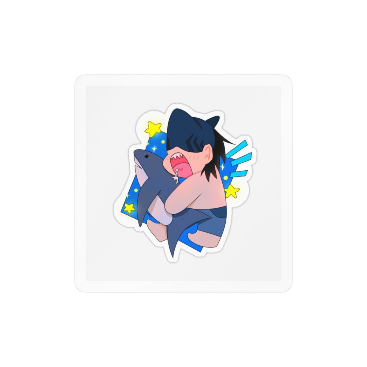 Sleepy Beam Yawn Sticker | Cute Vinyl Decal - Official Stickers merchandise