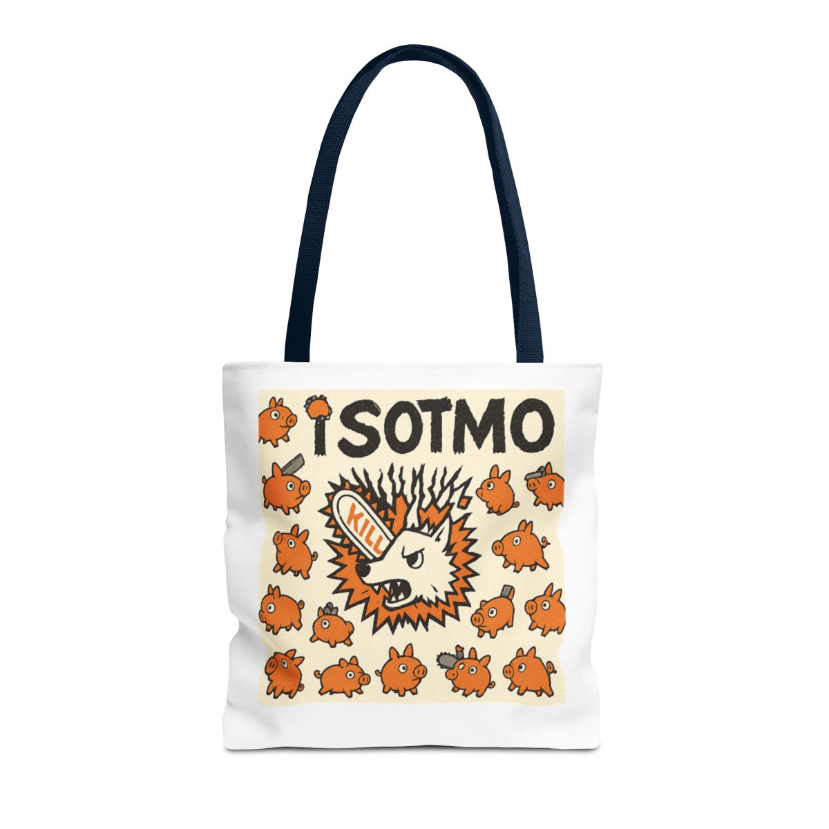 Cute Chainsaw Dog Anime Crossbody Bag - alternate angle 2, merchandise