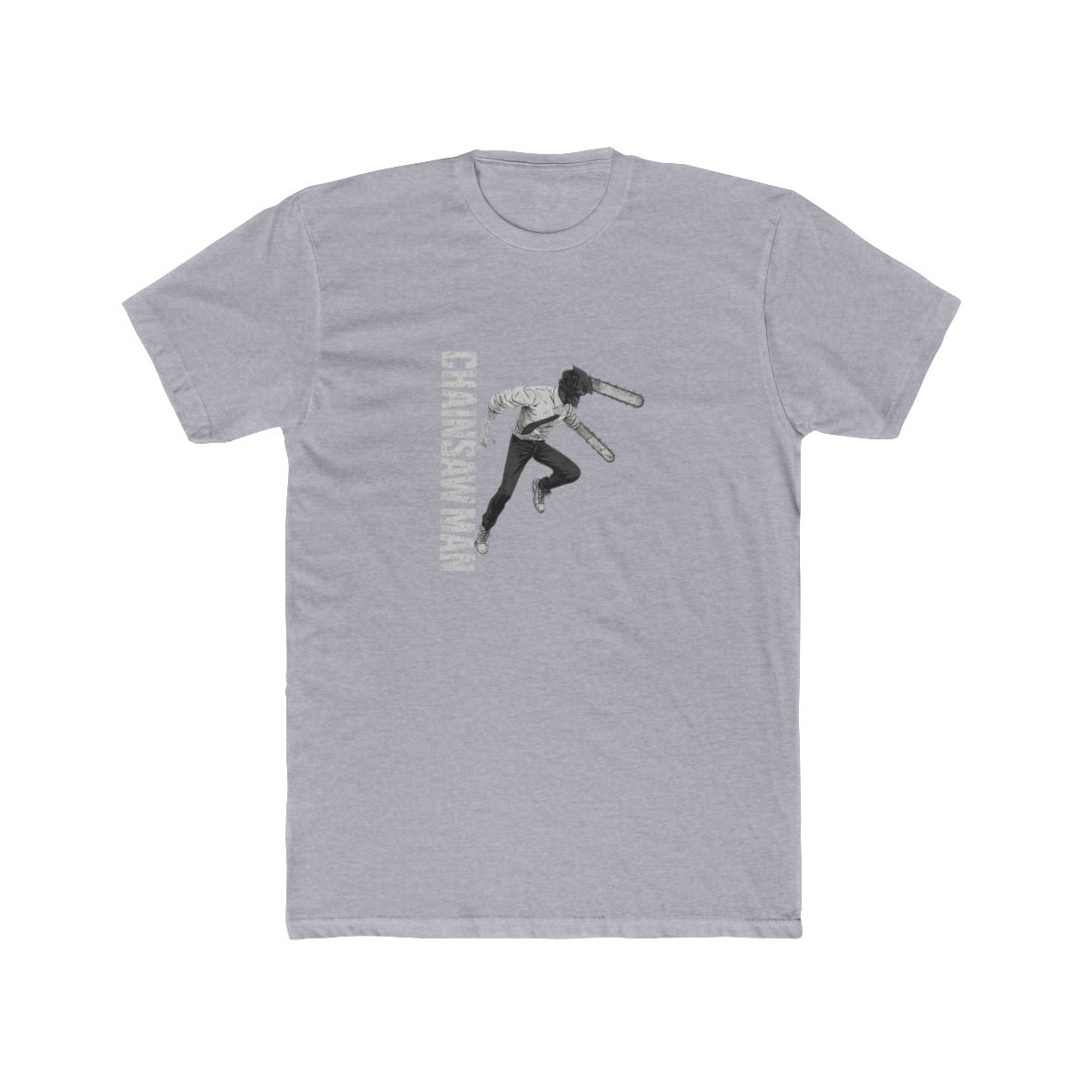 Chainsaw Man Denji Gold Chainsaw Logo T-Shirt - alternate angle 5, merchandise