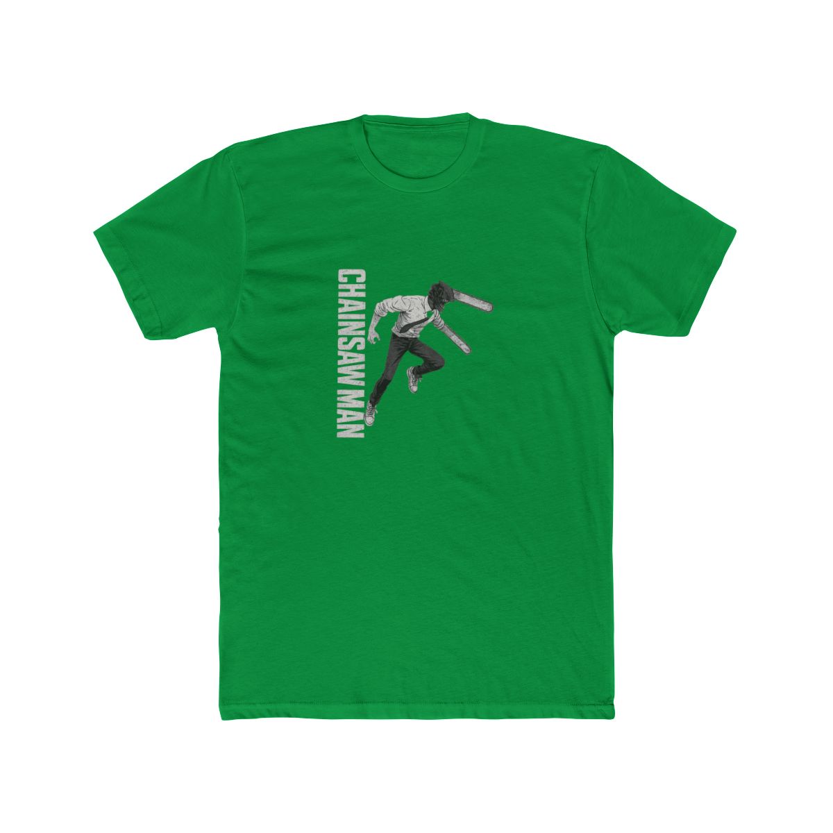 Chainsaw Man Denji Gold Chainsaw Logo T-Shirt - alternate angle 2, merchandise