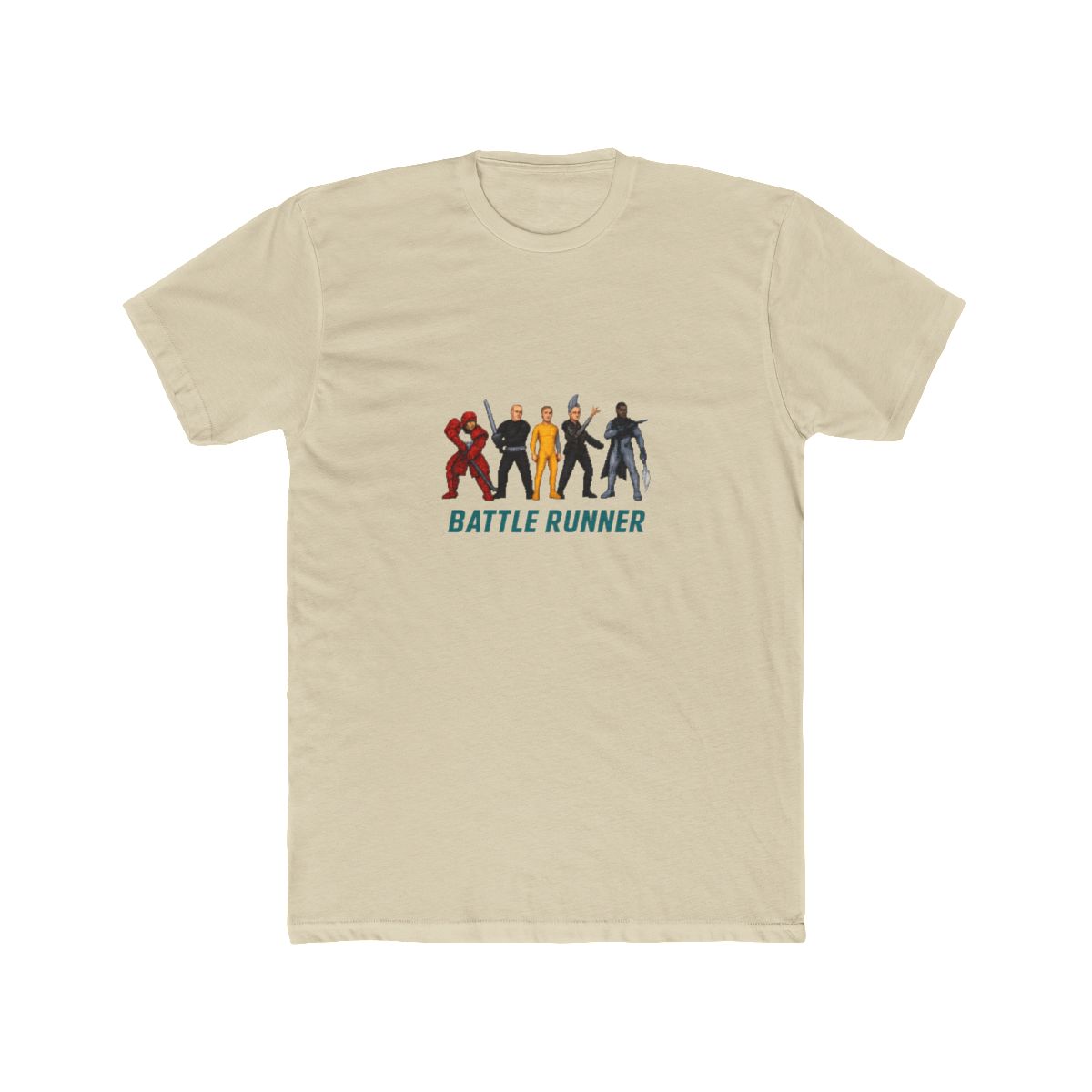 Battle Runner - The Running Man Japanese Title Tribute Tee T-Shirt