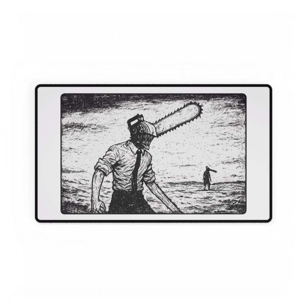 Chainsaw Man Control Devil Altar Mouse Pad - Manga Style Desk Mat - alternate angle 3, merchandise