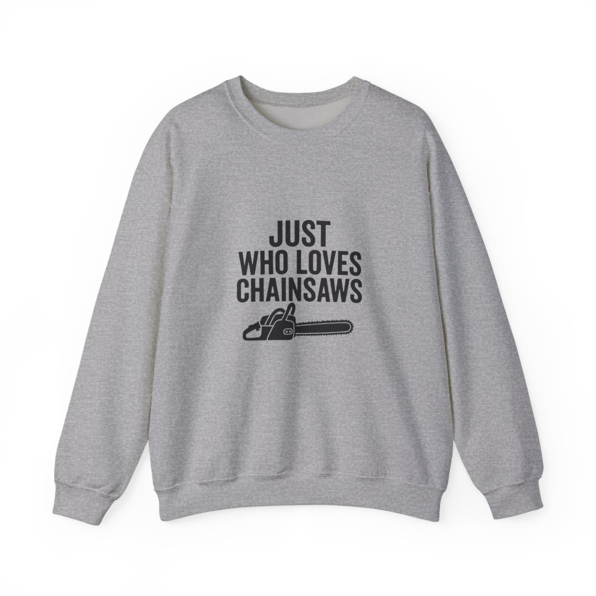 New Sustainable Champion 1/4 Zip Pullover Sweatshirt Just a Man Who Loves Chainsaws - alternate angle 5, merchandise