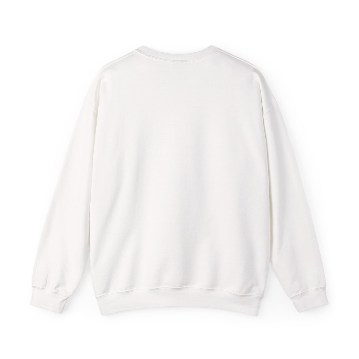 Fierce Pink Hair Anime Warrior Crewneck Sweatshirt - alternate angle 1, merchandise