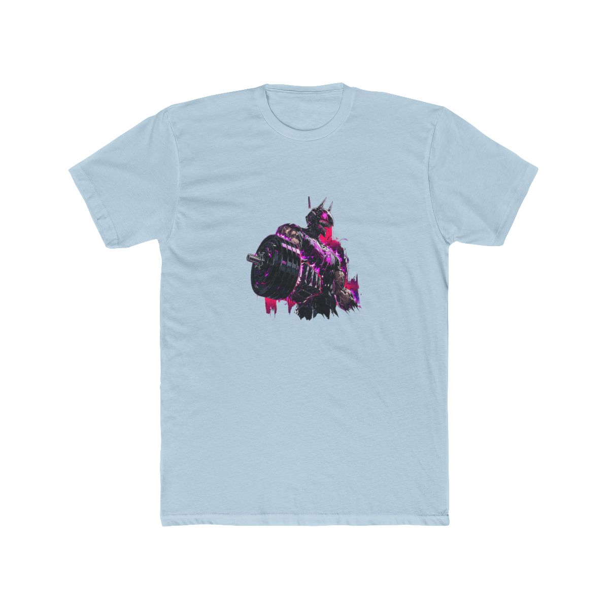 Powerful Chainsaw Man Lifting Dumbbell T Shirt