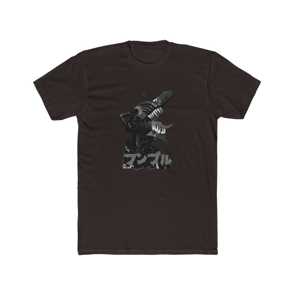 Mustard Yellow Chainsaw Dude T Shirt - alternate angle 5, merchandise