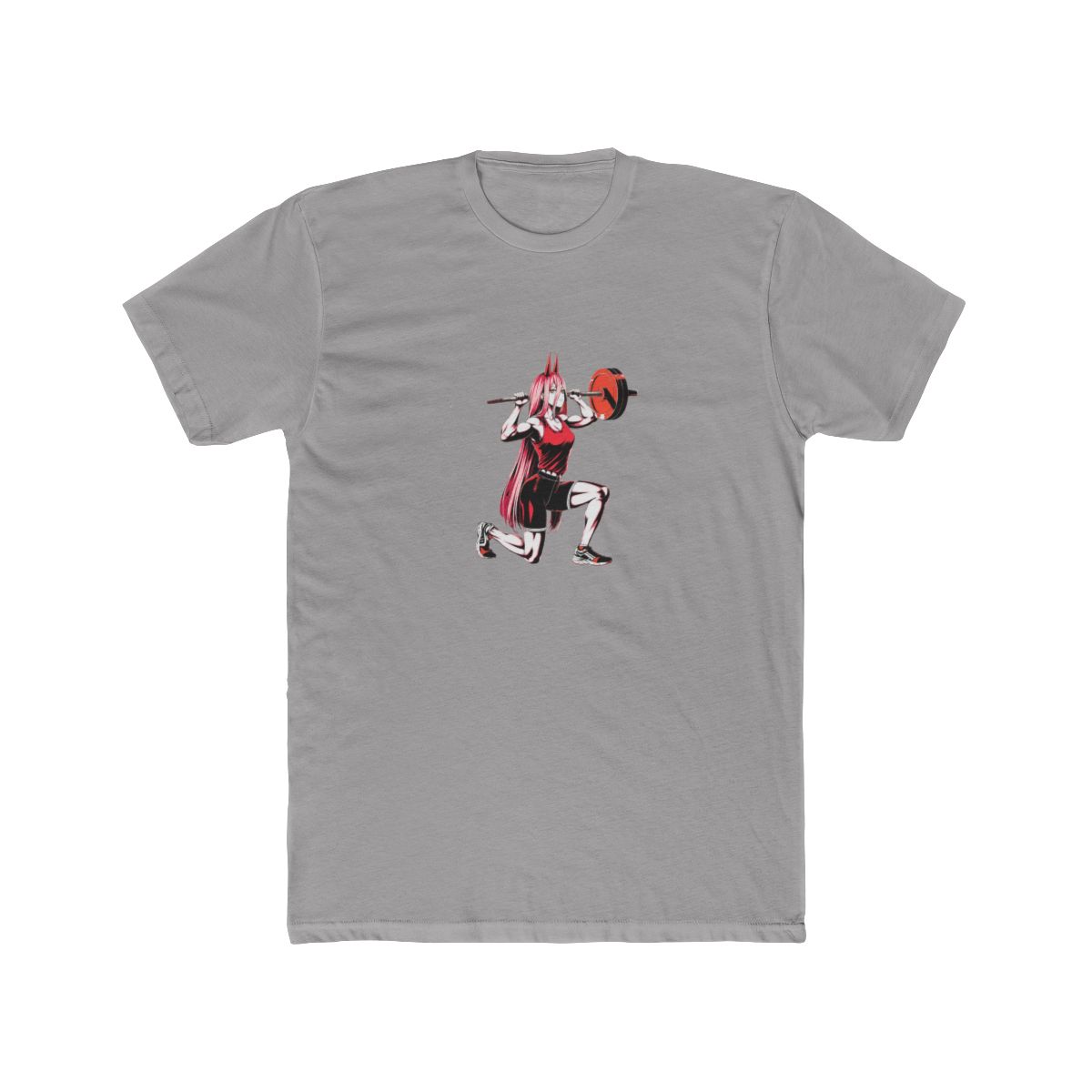 Powerlifting Power Chainsaw Man Gym Art T Shirt - alternate angle 4, merchandise