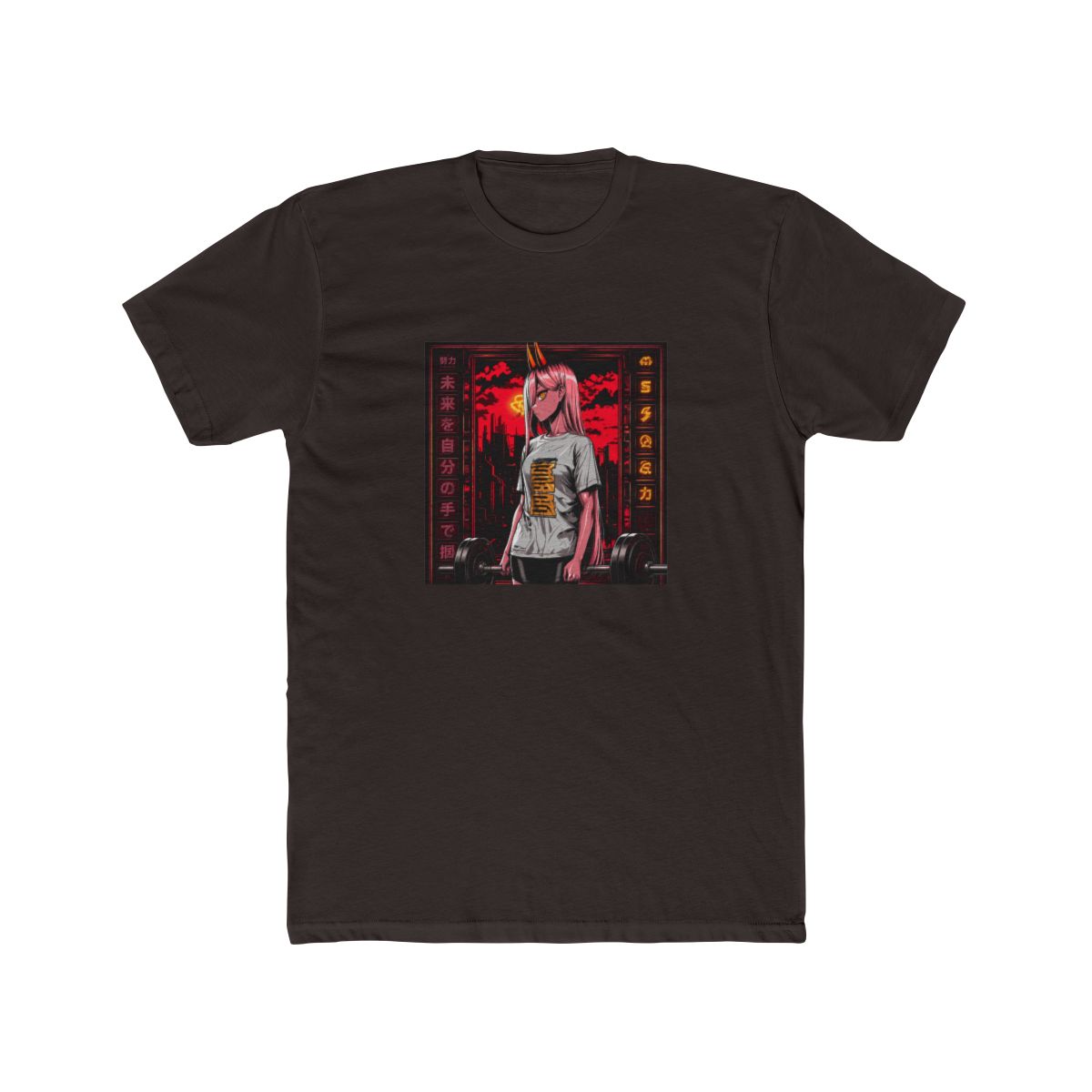 Power Chainsaw Man Gym Outfit Fan T Shirt
