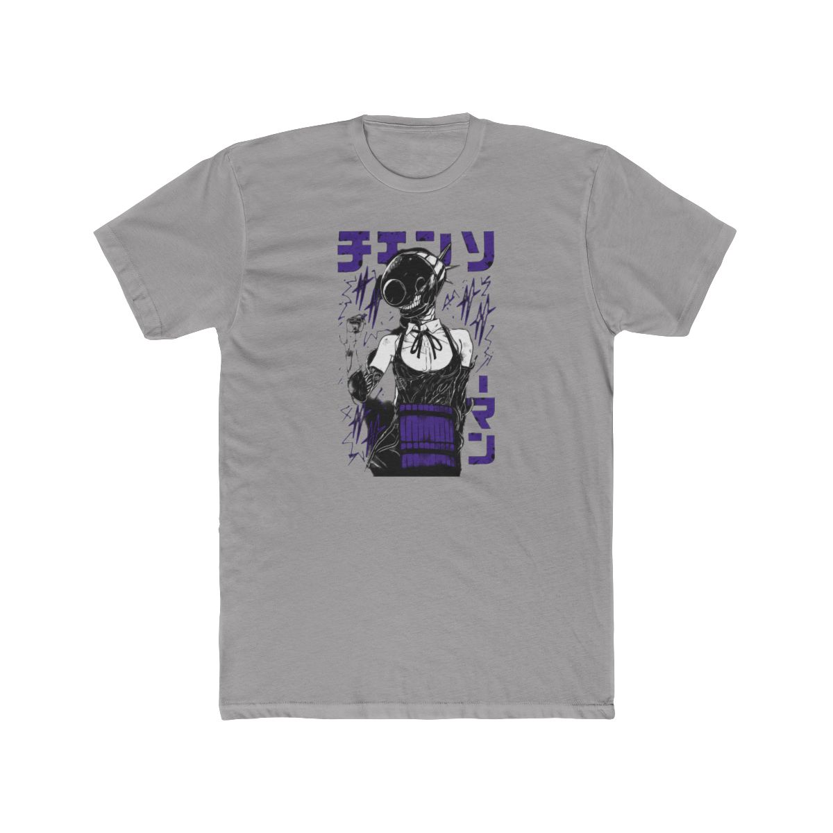Reze Chainsaw Man Bomb Devil Purple Art T Shirt - alternate angle 4, merchandise