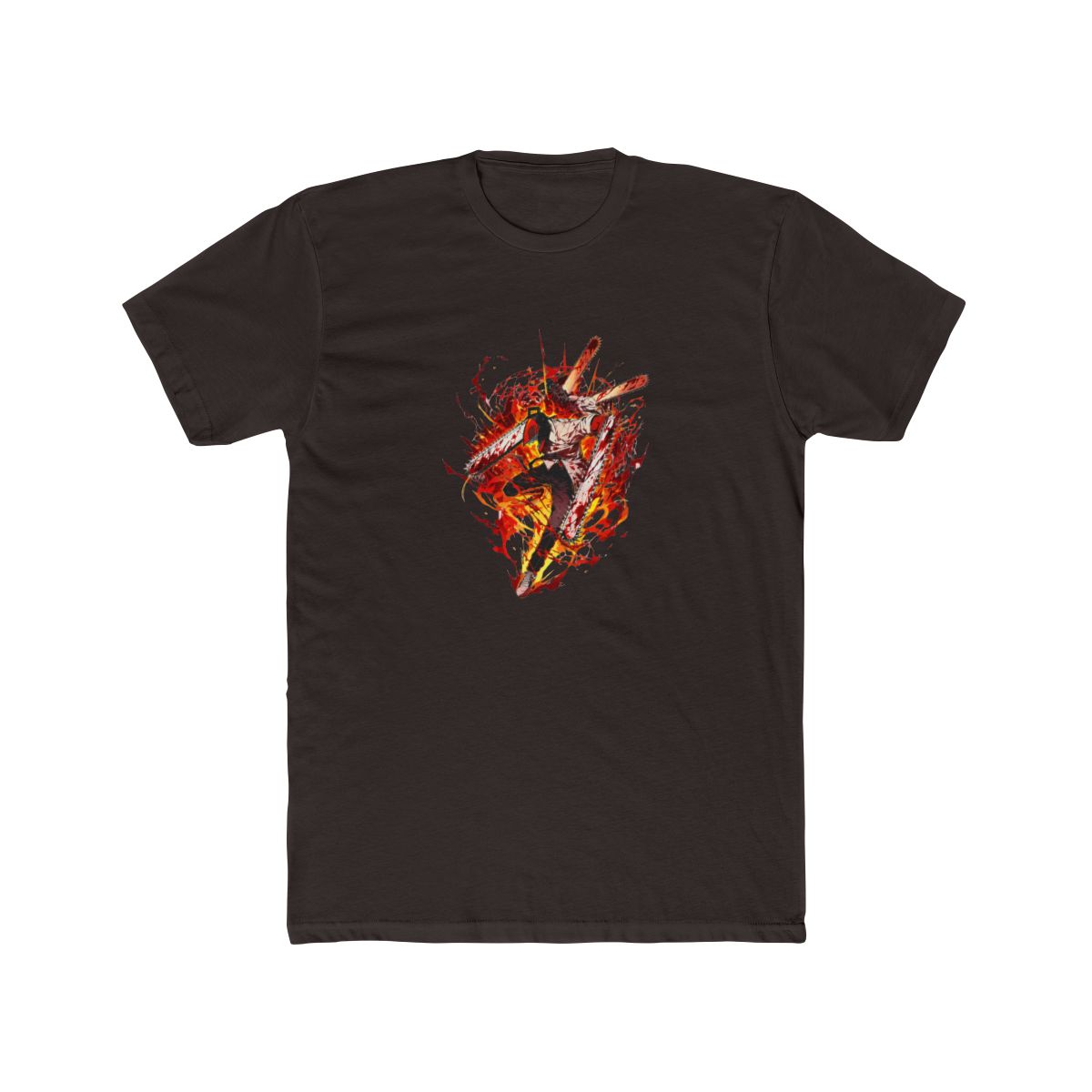 Denji Chainsaw Man Aggressive Form T Shirt - alternate angle 5, merchandise