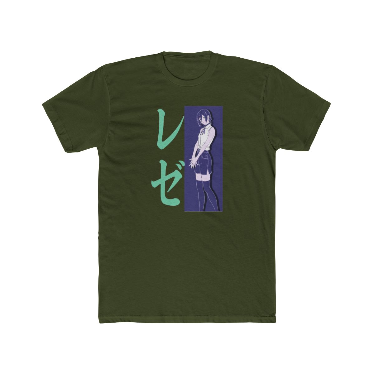 Chainsaw Man The Movie: Reze Arc Tonal Reze Jumbo Print T Shirt - alternate angle 4, merchandise