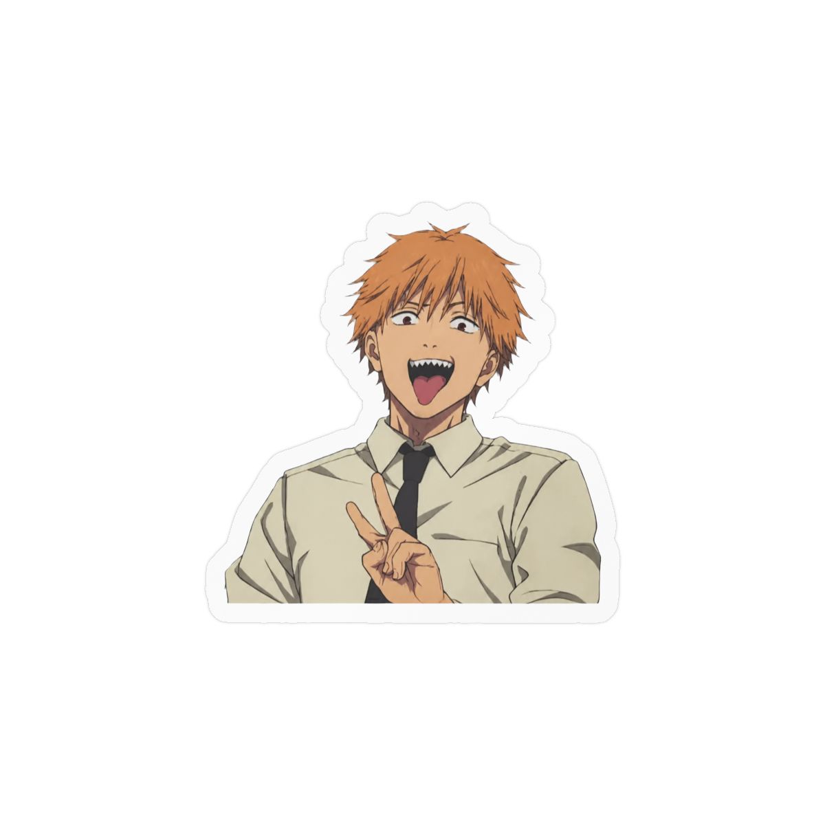 Chainsaw Man Denji Lenticular Car Decal - alternate angle 2, merchandise