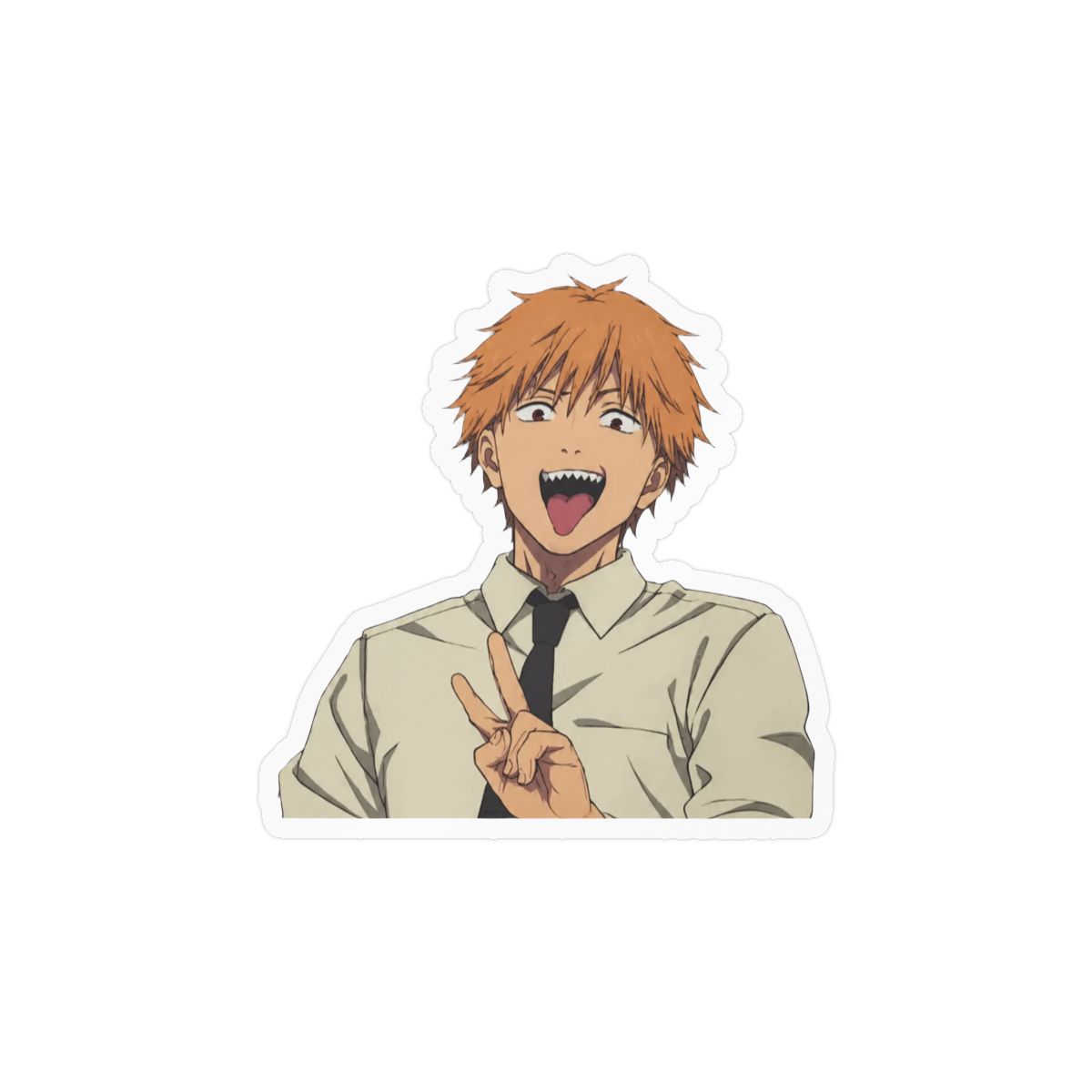 Chainsaw Man Denji Lenticular Car Decal - alternate angle 3, merchandise