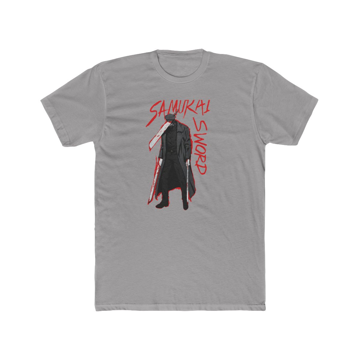 Chainsaw Man Katana Man Portrait T Shirt - alternate angle 2, merchandise