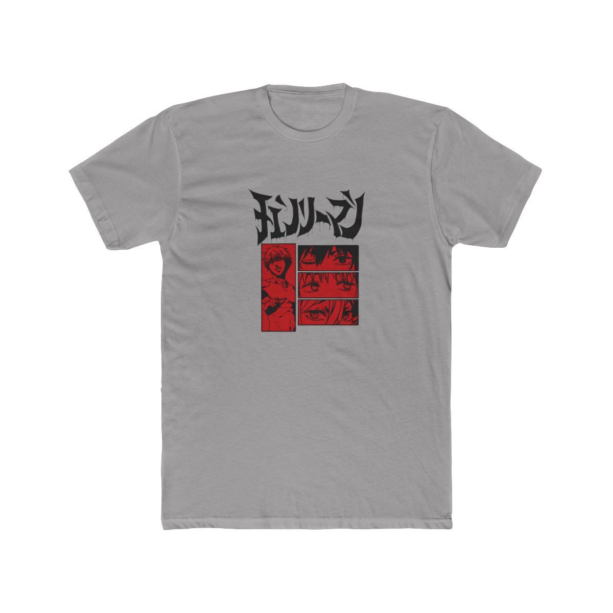 Chainsaw Man Eyes Red Panel T Shirt