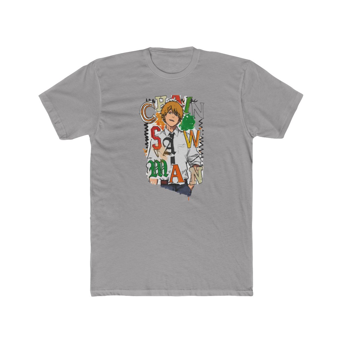 Denji - T-shirts - Chainsaw Man Size-M (劇場版『チェンソーマン レゼ編』×glamb Denji T Shirt II ホワイト M) | Official Japanese Merchandise - Goods Republic - Official T-Shirts merchandise