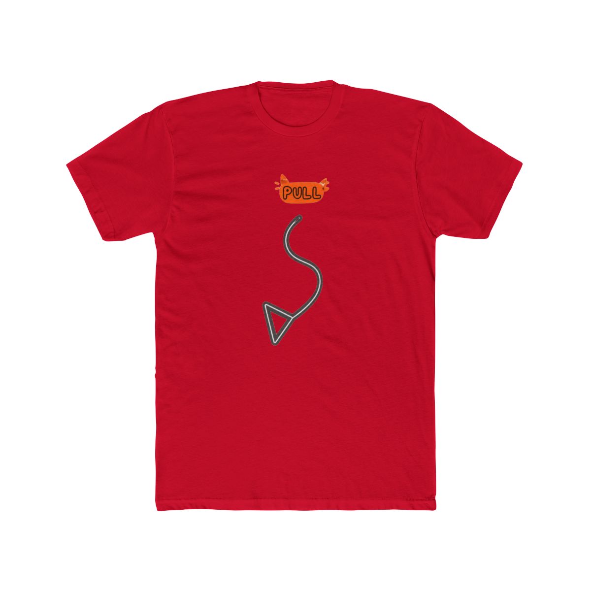 Chainsaw Man T Shirt -Pull String on Front Pochita Woof Woof on Back - alternate angle 4, merchandise