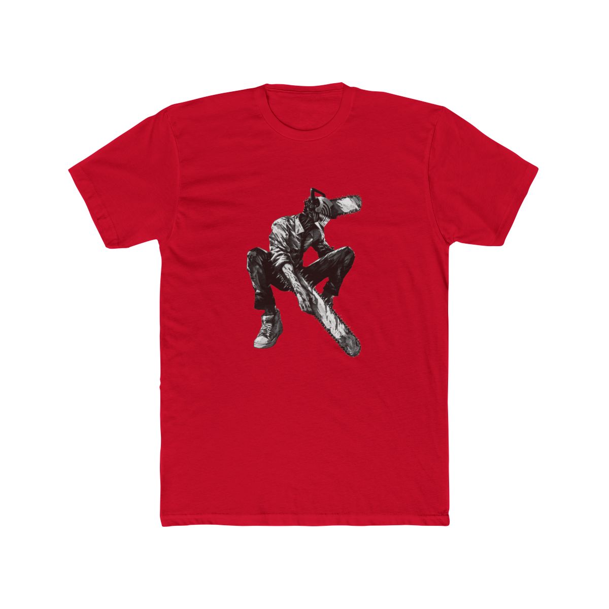 Color Splash Chainsaw T Shirt - alternate angle 4, merchandise