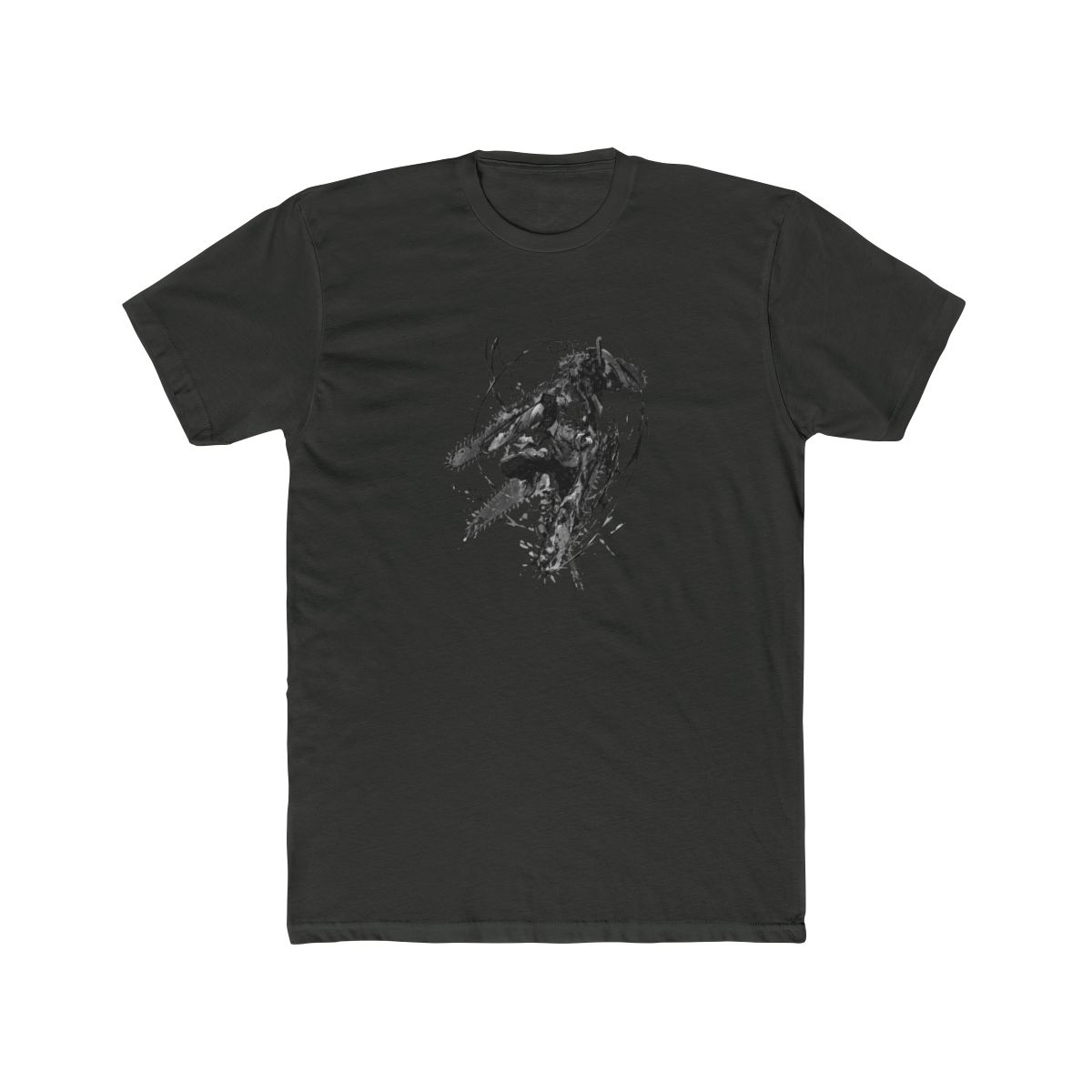 Chainsaw Man Denji in Action T Shirt - alternate angle 3, merchandise