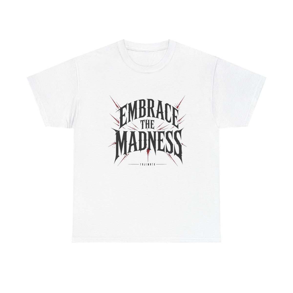 Chainsaw Man "Embrace the madness" Unisex Tee - alternate angle 3, merchandise