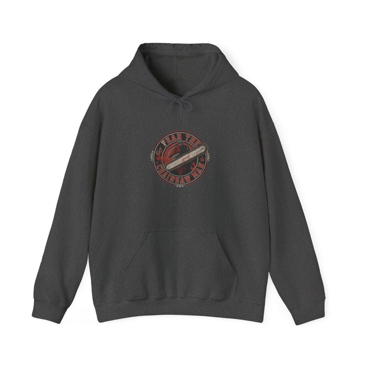 Chainsaw Man "Fear the Chainsaw Man" Hoodie - alternate angle 3, merchandise