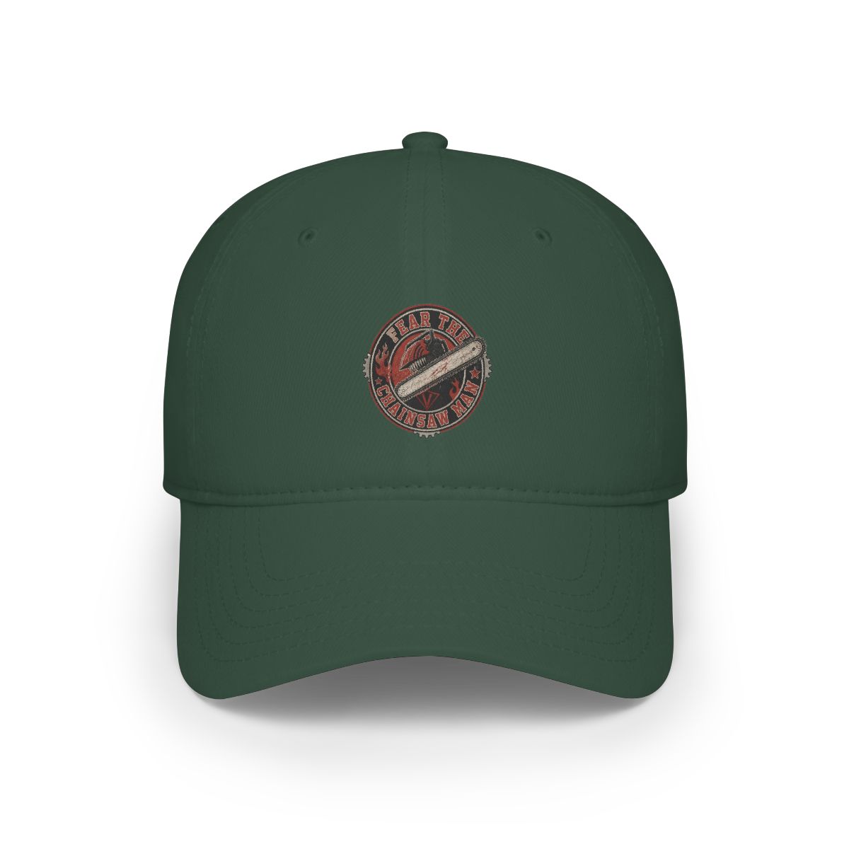 Chainsaw Man "Fear the Chainsaw Man" Hat - alternate angle 2, merchandise