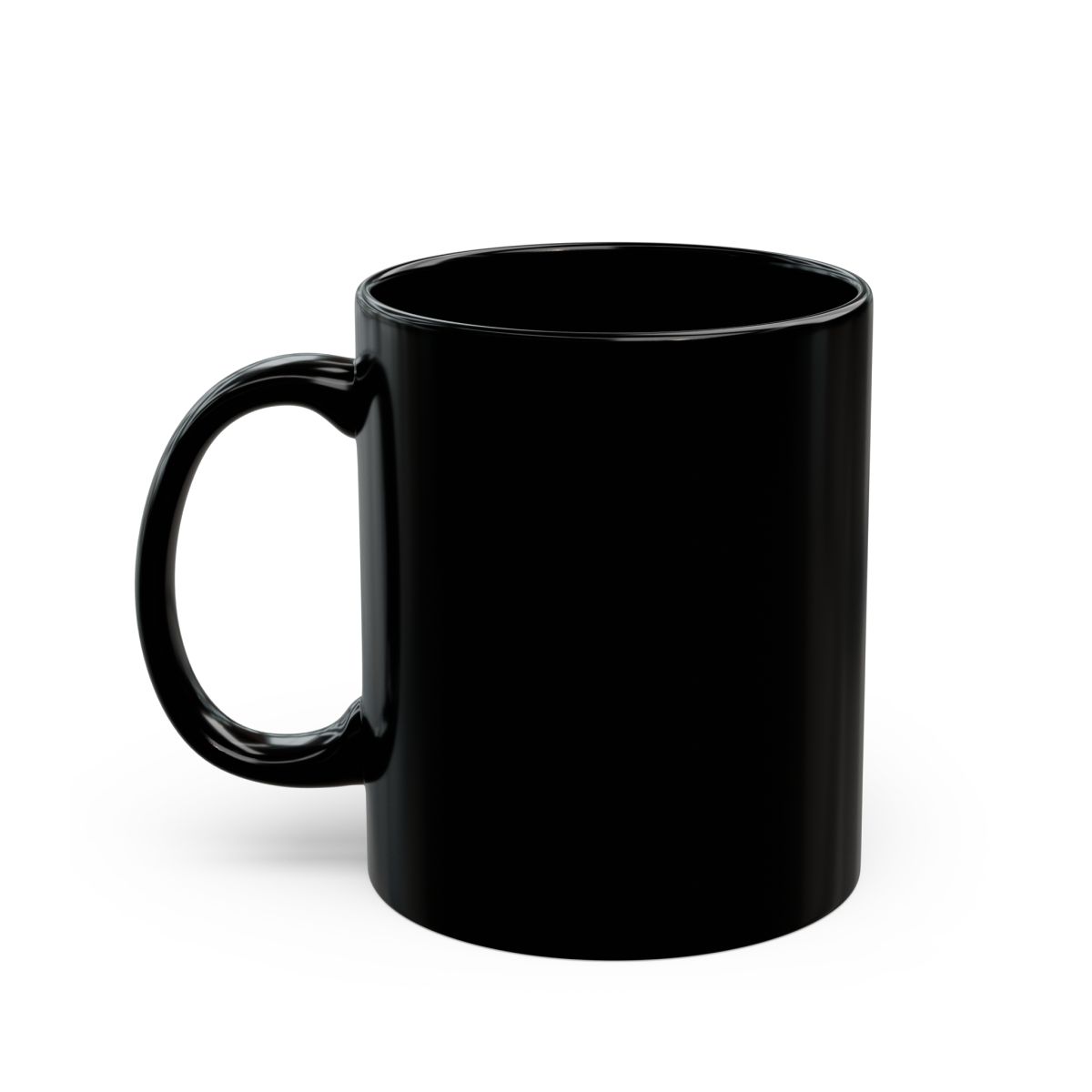 Chainsaw Man "Fear the Chainsaw Man" Black Mug - alternate angle 3, merchandise