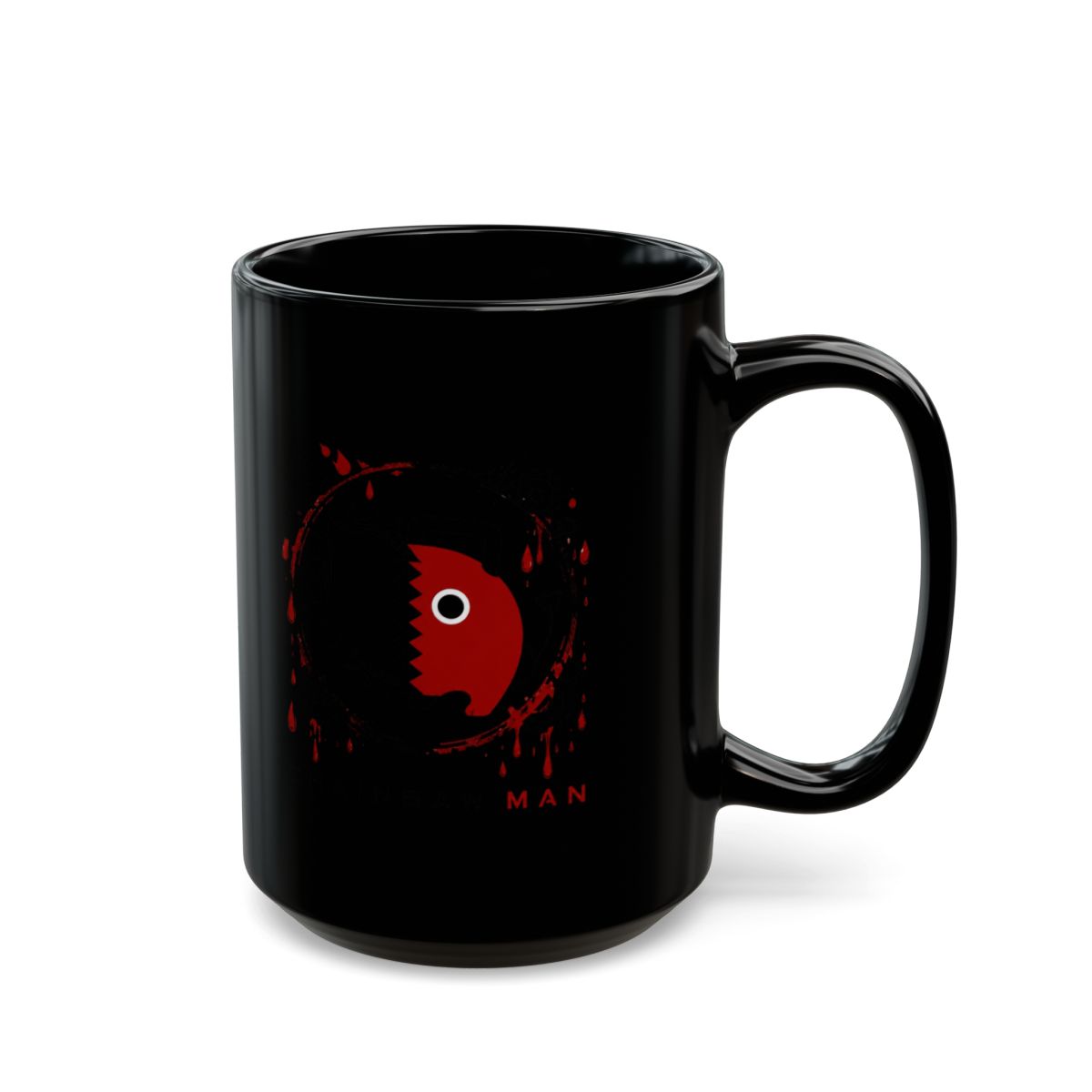 Chainsaw Man "Chainsaw Man" Black Mug - alternate angle 5, merchandise
