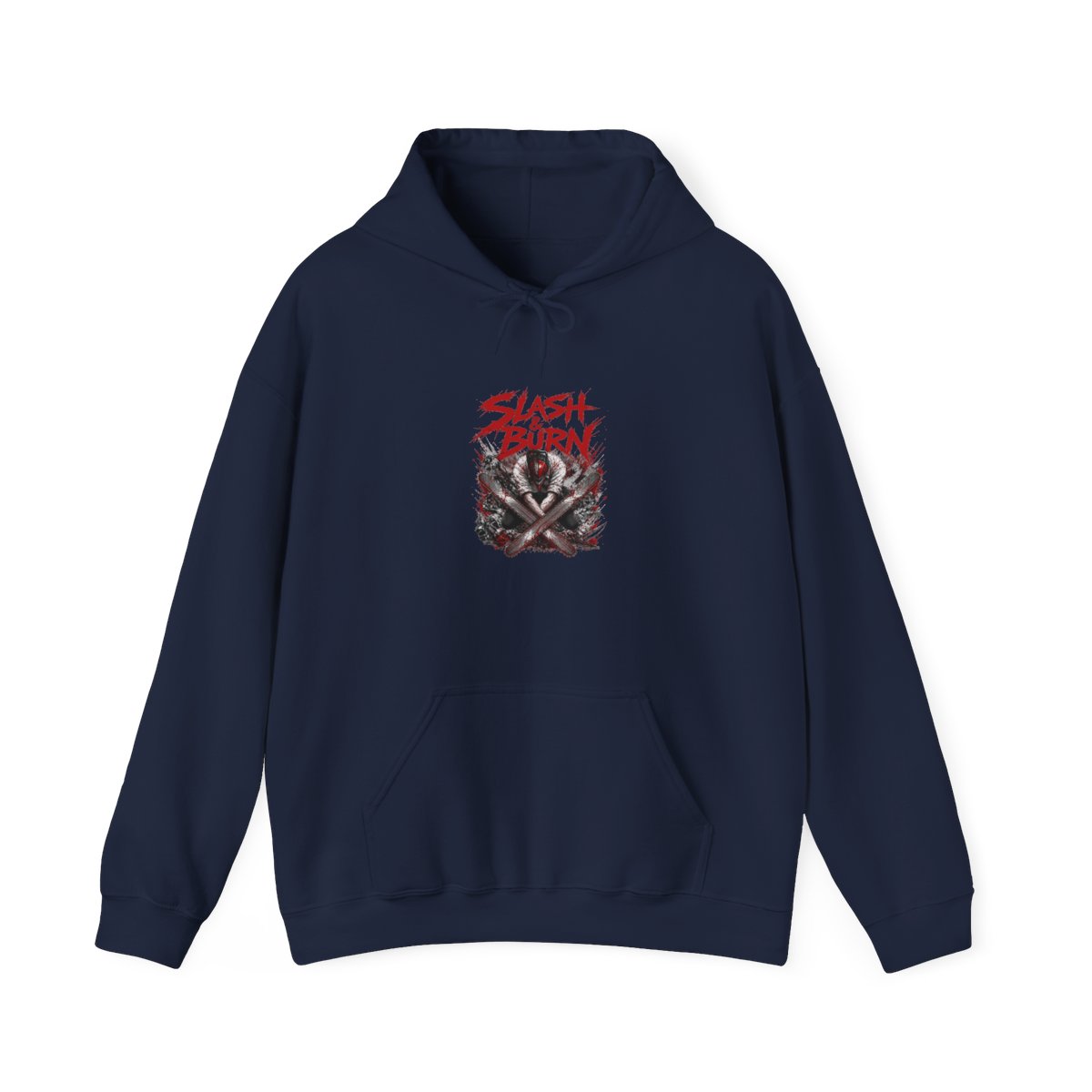 Chainsaw Man "Slash & Burn" Hoodie - alternate angle 3, merchandise