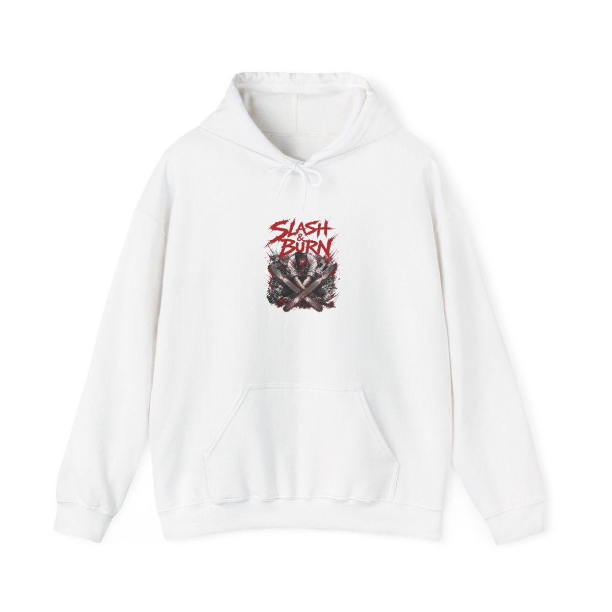 Chainsaw Man "Slash & Burn" Hoodie - alternate angle 2, merchandise
