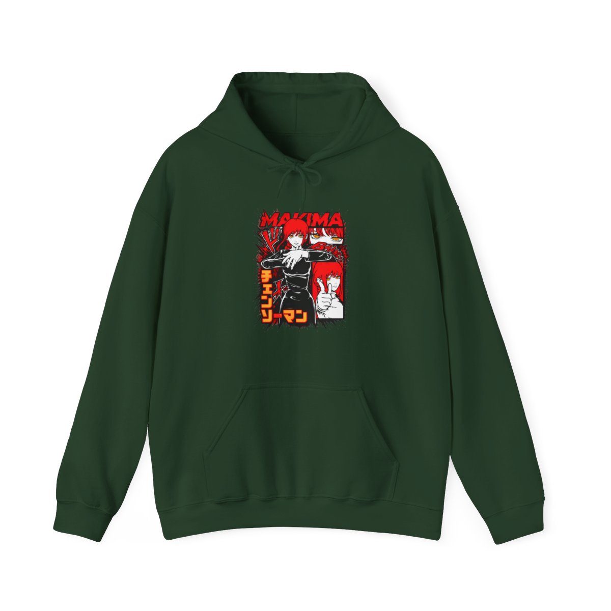 Makima Control Hoodie Chainsaw Man Fiendish - alternate angle 5, merchandise