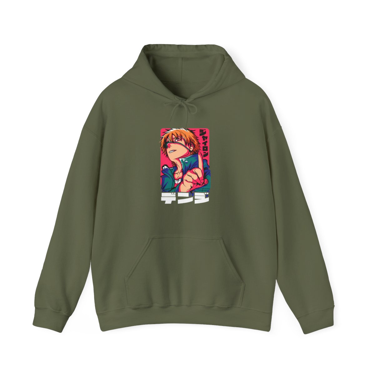 Denji Hoodie Chainsaw Man Devil Hunter Chainsaw Power - alternate angle 4, merchandise