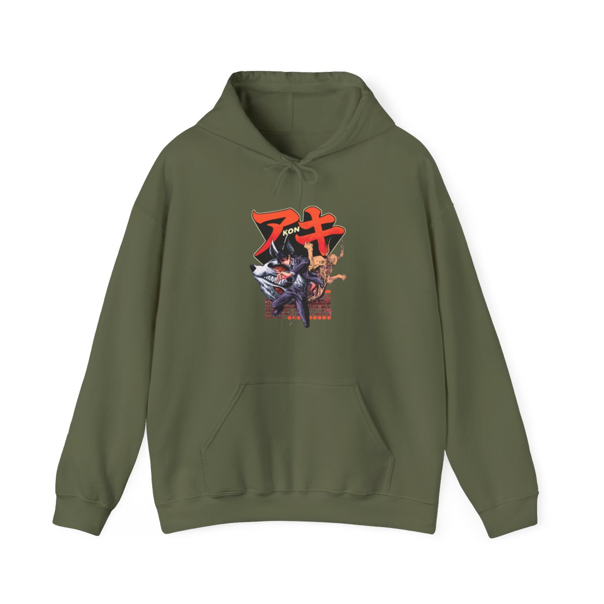 Aki Hayakawa Chainsaw Man Fox & Future Devil Hoodie - alternate angle 4, merchandise